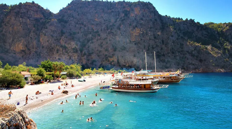 Ölüdeniz kelebekler vadisi tekne turu