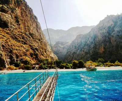 Ölüdeniz kelebekler vadisi tekne turu